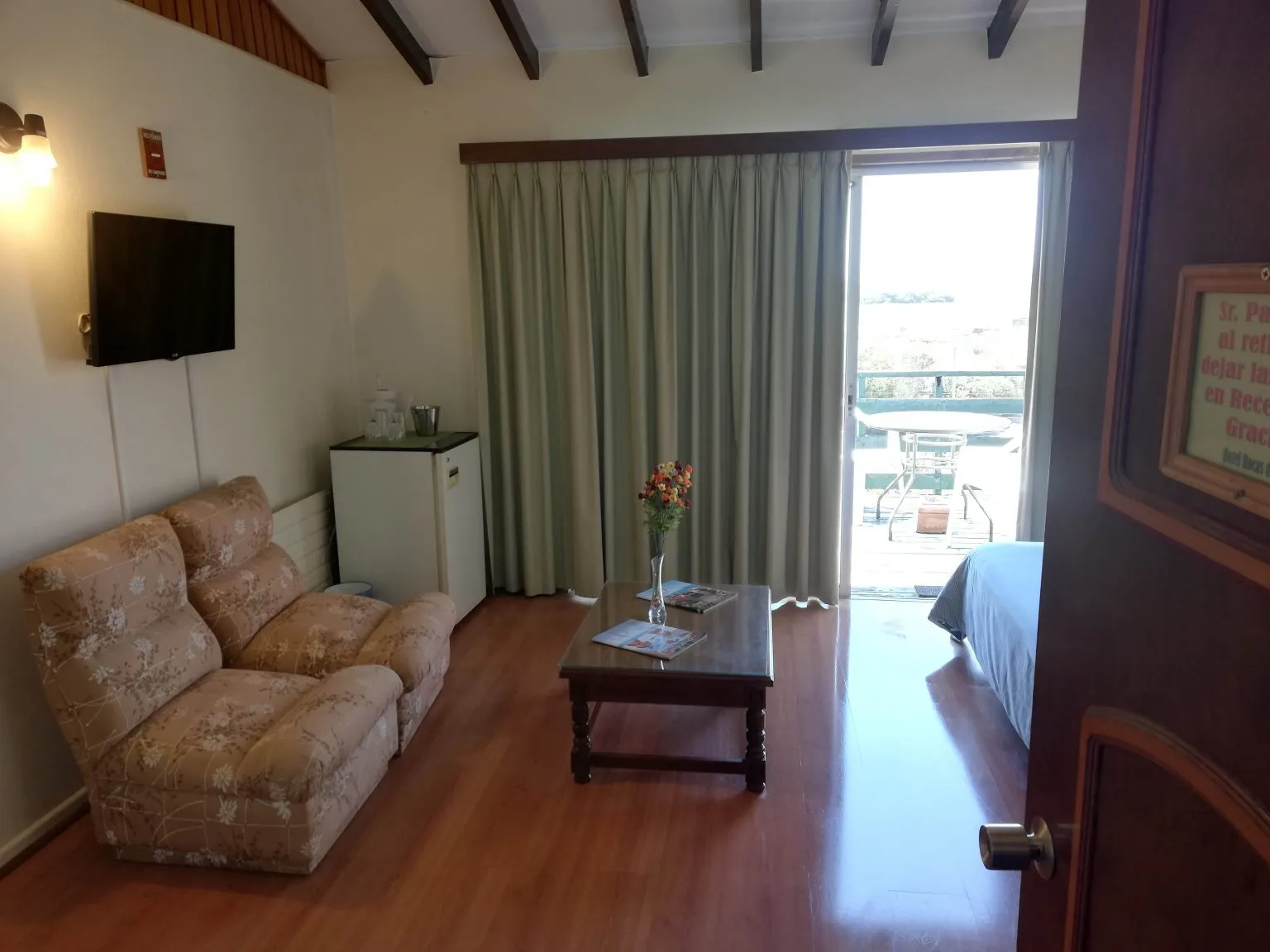 Habitación familiar con living